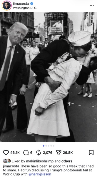 Oh, peacemaker, peacemaker make me some peace - Trump Thread #167