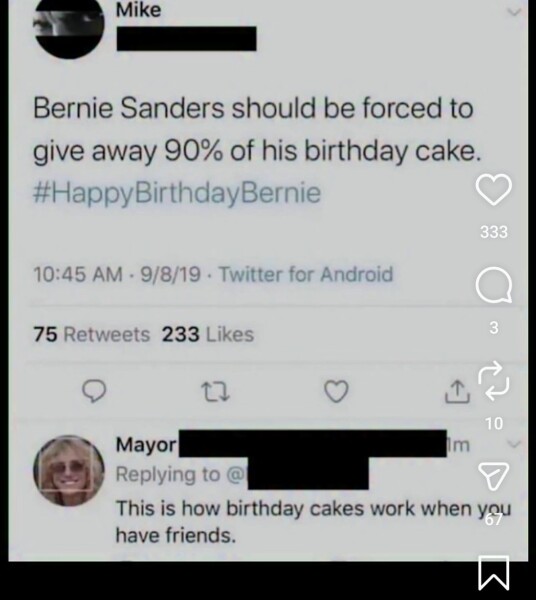 Can cake really be offensive?