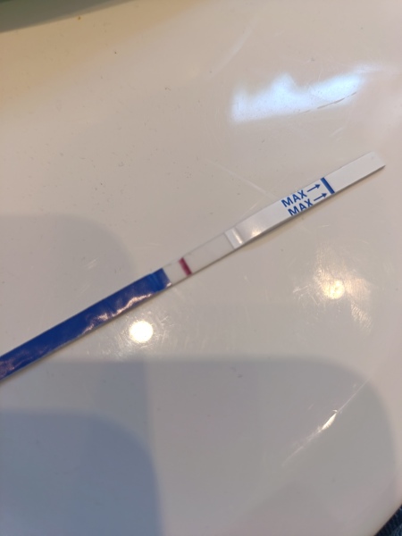 Possible early pregnancy test line or am I imagining it