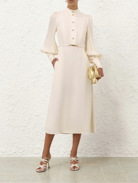 Ideas for a relaxed civil ceremony outfit that still feels bridal