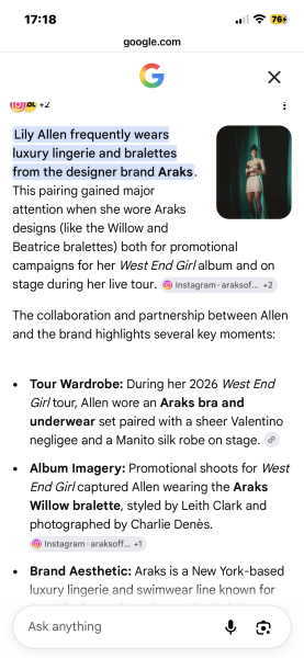 Lily Allen Italian lake bikini - help please?
