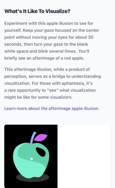 AIBU to think aphantasia is not rare?