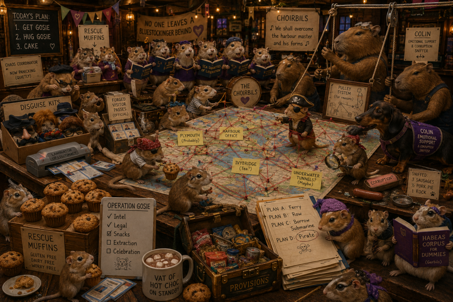 The Bluestocking Women's Pub:  Where the Bluebird Sings to the Lemonade Springs