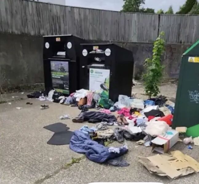 AIBU to think clothing donation bins just encourage fly-tipping?