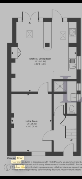 Would you prefer a downstairs shower room or utility in a three-bedroom house?