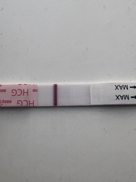 13dpo pink strip test line or evaporation line?