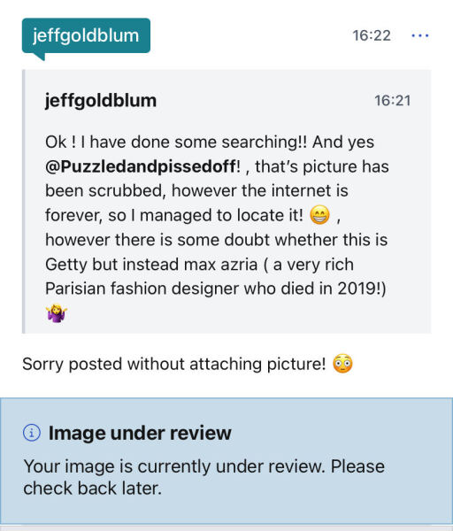 Is there a problem today with posting images?