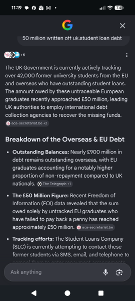 Starmer's parting shot is to give EU students a £30k discount of their uni fees.