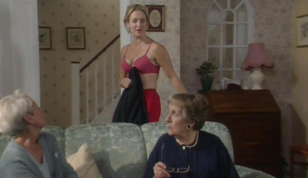 AIBU to feel awkward about my cleaner's very revealing work outfit?