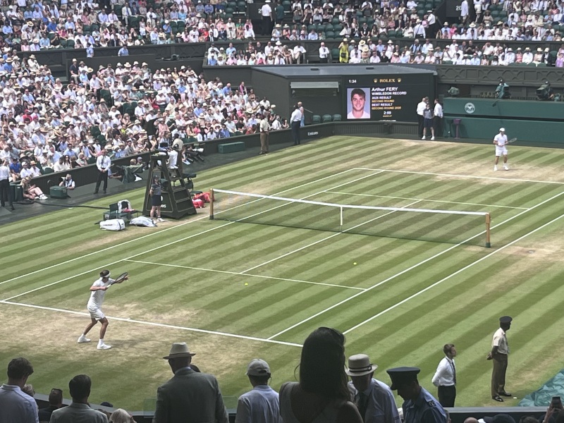TENNIS THREAD- WIMBLEDON- part 3! Will the Plucky Brit make it to the end? Will there be 2 Italian winners at the weekend? Will Cobolli have to move house again?