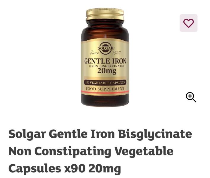 Haemoglobin 85 & struggling to tolerate iron tablets