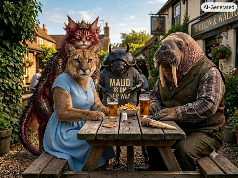 The Bluestocking Women's Pub, in which Gosie returns to the trail