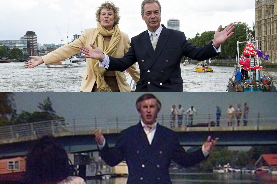 Why is Nigel Farage….