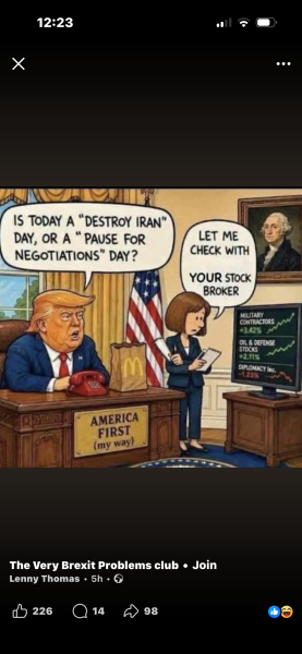 The Reaper Should Have Gone To SpecSavers - Trump Thread #168