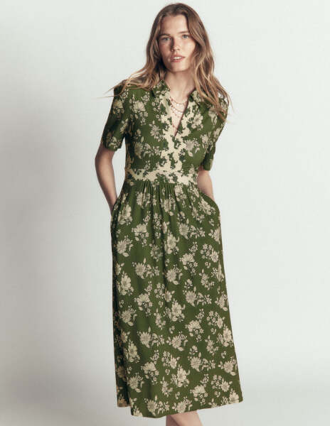 Help me find a work appropriate dress for late summer into autumn
