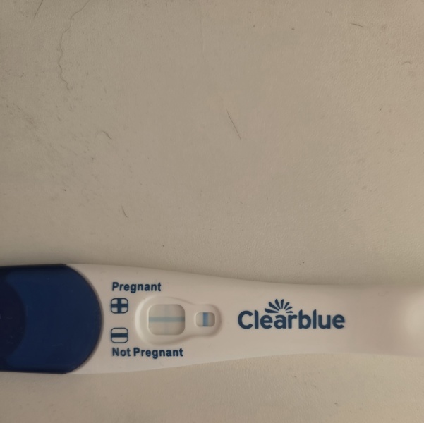 Faint positive line at around four weeks, should I worry?