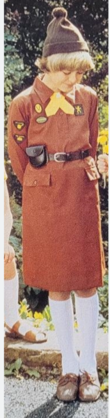 To be pleasantly surprised (Girlguiding uniform)