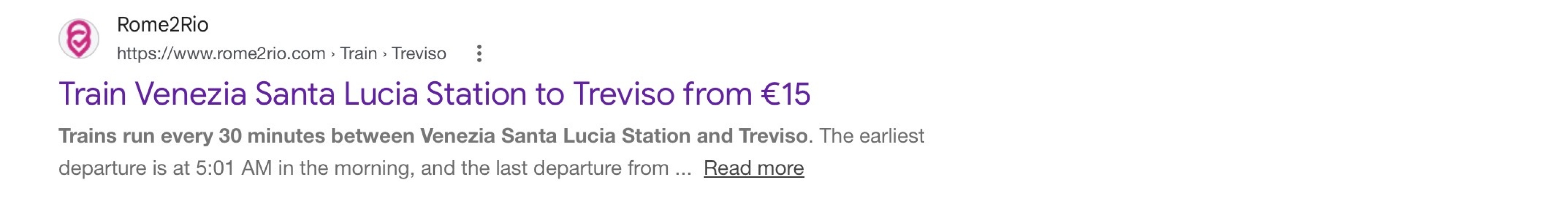 Has anyone done an early morning transfer from Venice island to Treviso Airport?