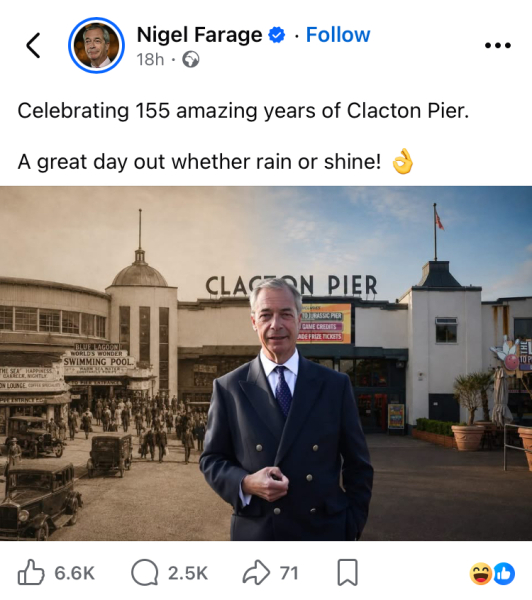 Why is Nigel Farage….