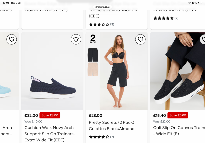 Dupes for M&S cool comfort culottes