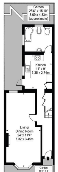Creating an upstairs bathroom in a Victorian terrace without losing bedrooms