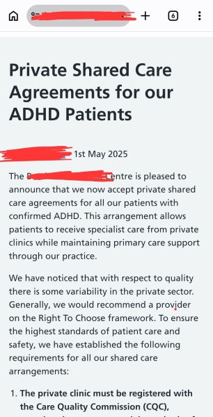 Right to choose ADHD diagnosis.  Medication question.