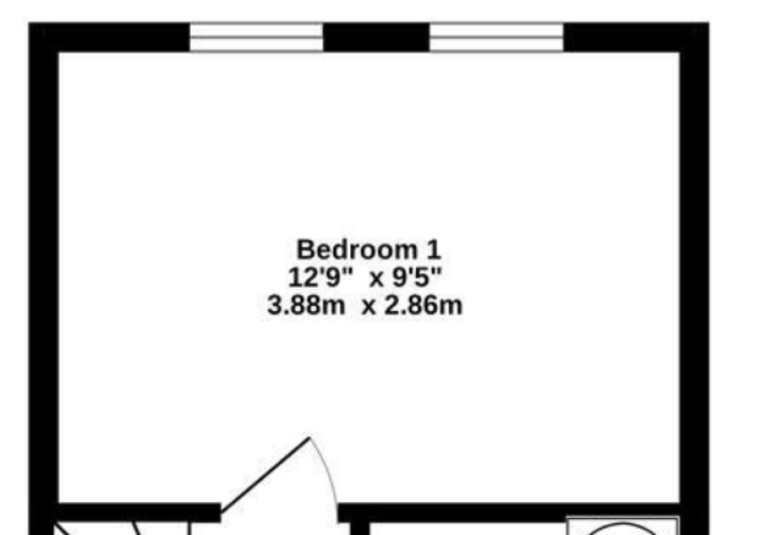 Would you replace the radiator with a vertical one? (spare bedroom)