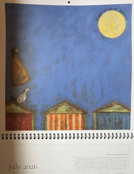July - What's the design on your calendar?