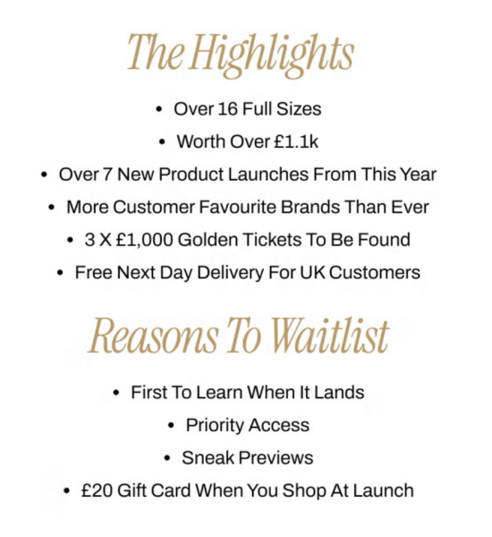 Beauty & Fragrance Advent Calendars- Info/Chat 2026 SPOILERS