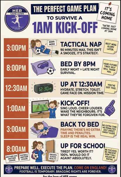 AIBU to refuse a Year 9 staying up for the 1am match?