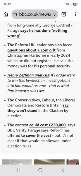 MPs who trigger by-elections shouldn't be allowed to stand in them: Politicians pissing people around for their own ends.