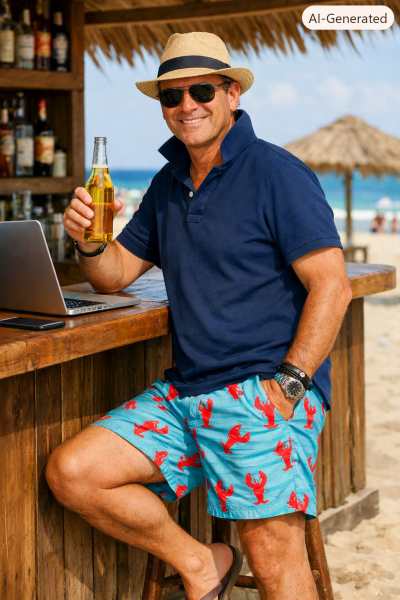 To find the Corporate Dad in the Med look kinda attractive?
