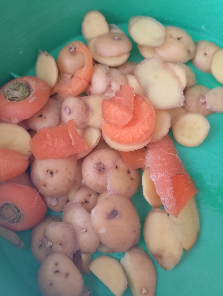 How much of the "bad bits" of potatoes do you remove?