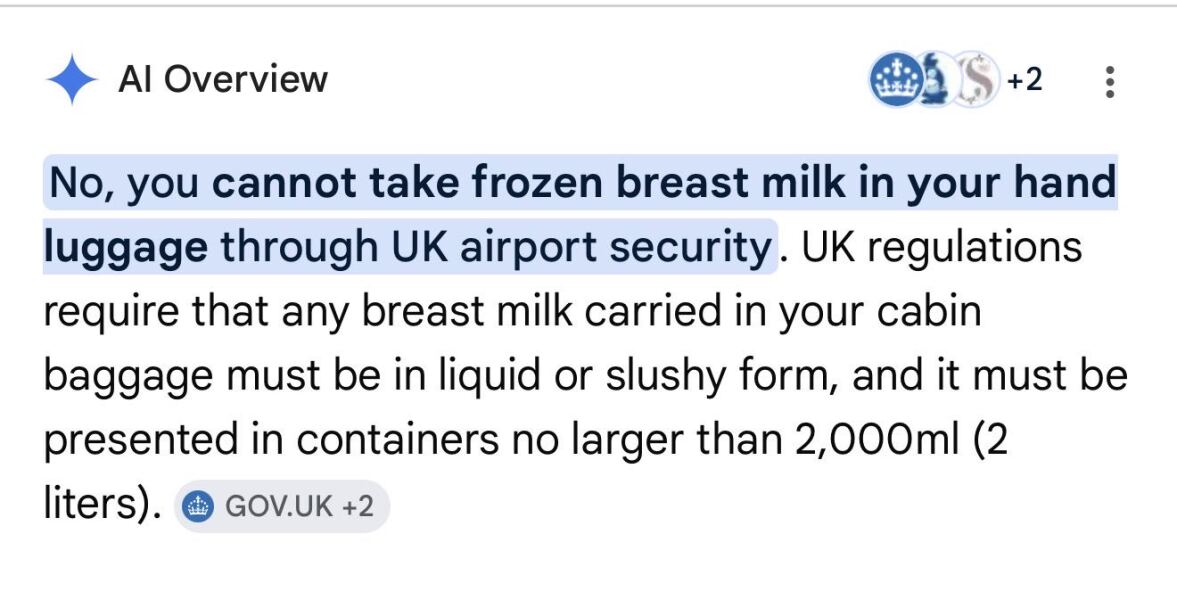 Airport security discarded ALL my frozen expressed milk before our flight