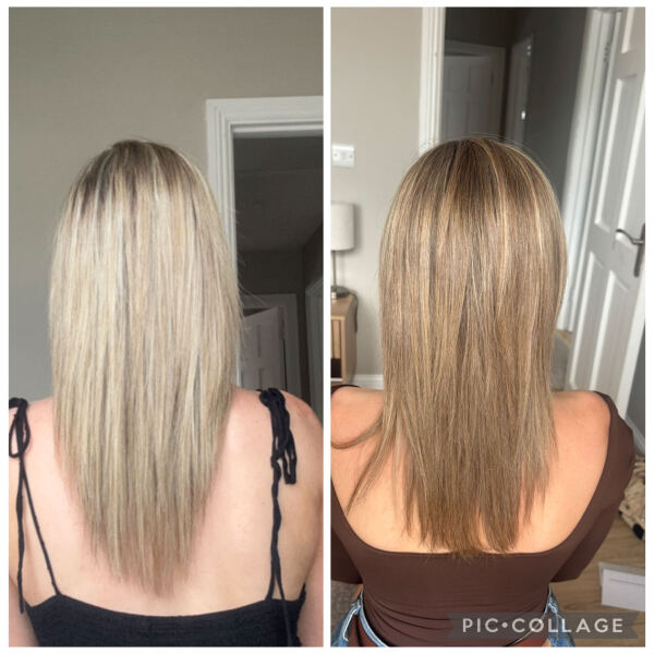 Over toned hair