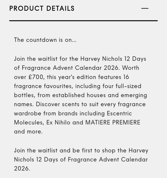 Beauty & Fragrance Advent Calendars- Info/Chat 2026 SPOILERS