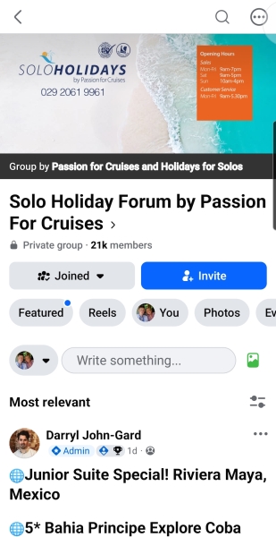 Solo trip at 60. Too old or too young for the options?!