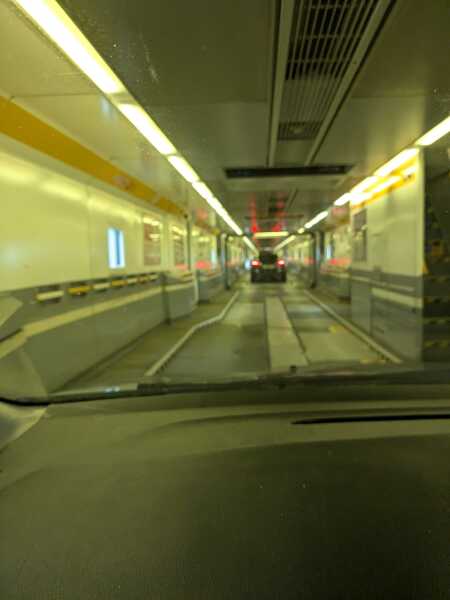 Anyone driven on the Eurotunnel with passengers?