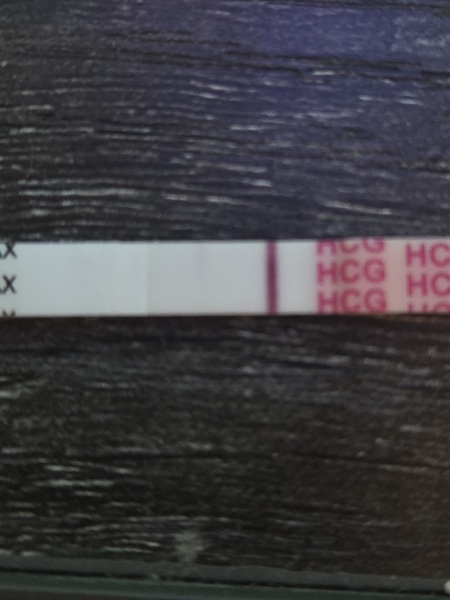 Faint positive?
