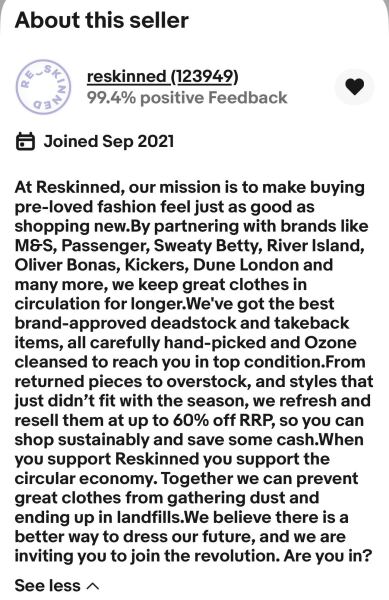 Where can I find discounted Me+Em and Mint Velvet recent lines, not Vinted and Ebay