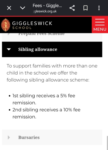Anyone with experience of Giggleswick School and its fees or discounts?