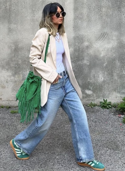Which jeans & top?