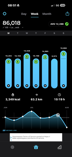 July - 10k a day Club
