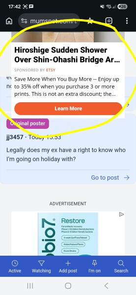 AIBU to hate the new ads that block the top of the screen and don't budge on Mumsnet?