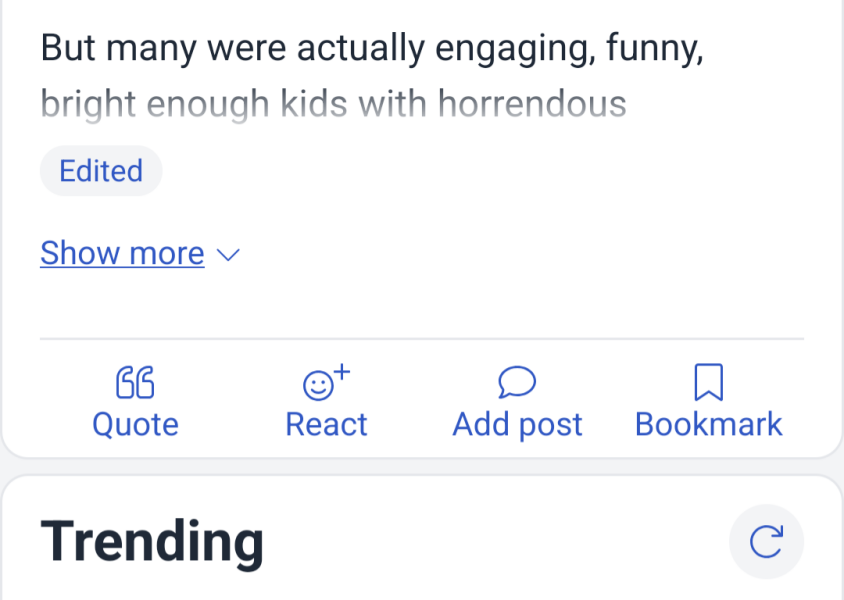 What's this 'show more/show less' nonsense for?!