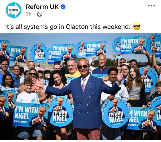 Why is Nigel Farage….