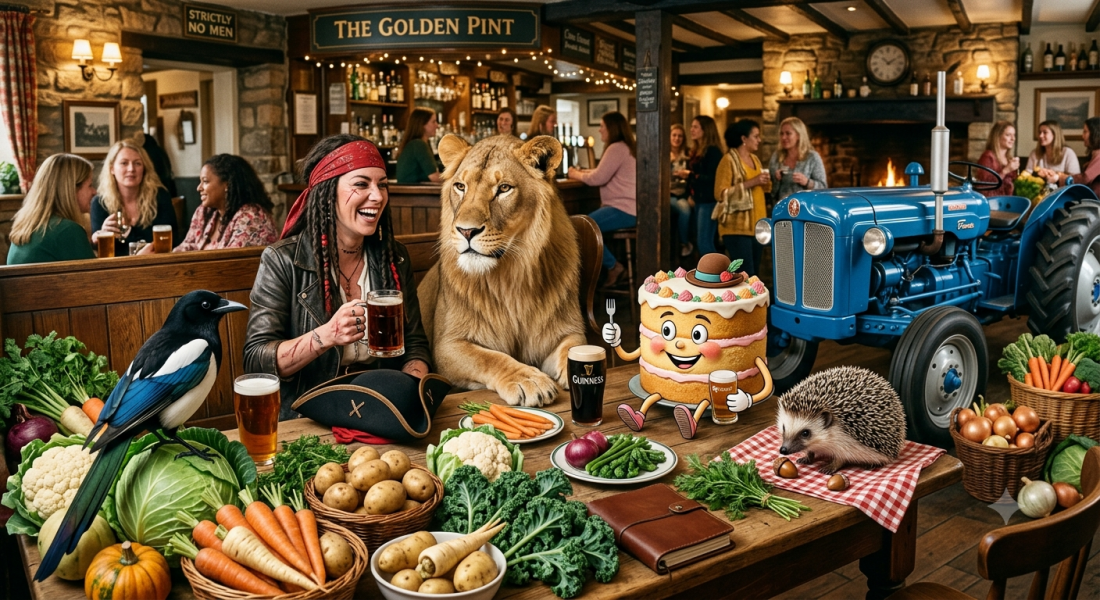 The Bluestocking Women's Pub:  Where the Bluebird Sings to the Lemonade Springs