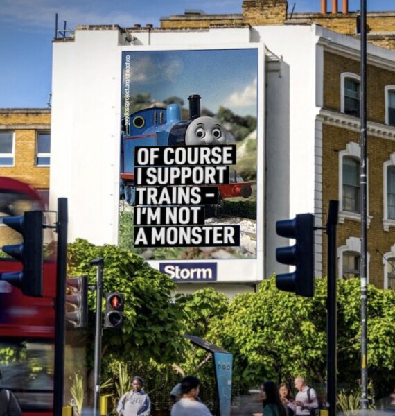 Do you support “trans” or are you a monster? New Good Law Project billboard campaign.