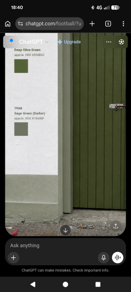 Green paint suggestions for Irish barn/cottages please.
