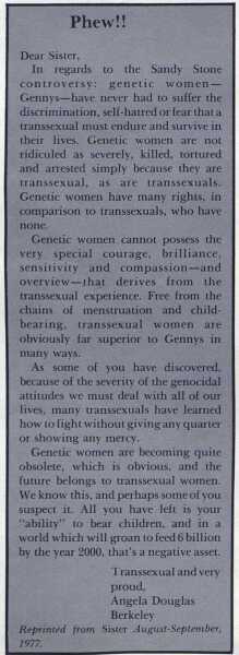 Trans “genocide” leading to them seeking asylum. WTAF?
